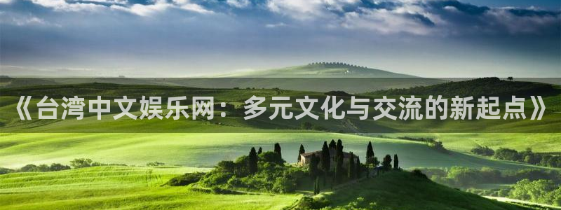 赢咖2注册：《台湾中文娱乐网：多元文化与交流的新起点》